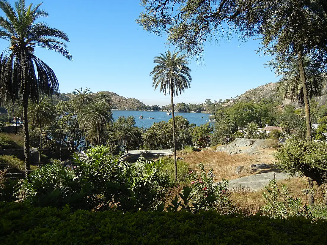 Nakki Lake from Mount Abu Wildlife Sanctuary