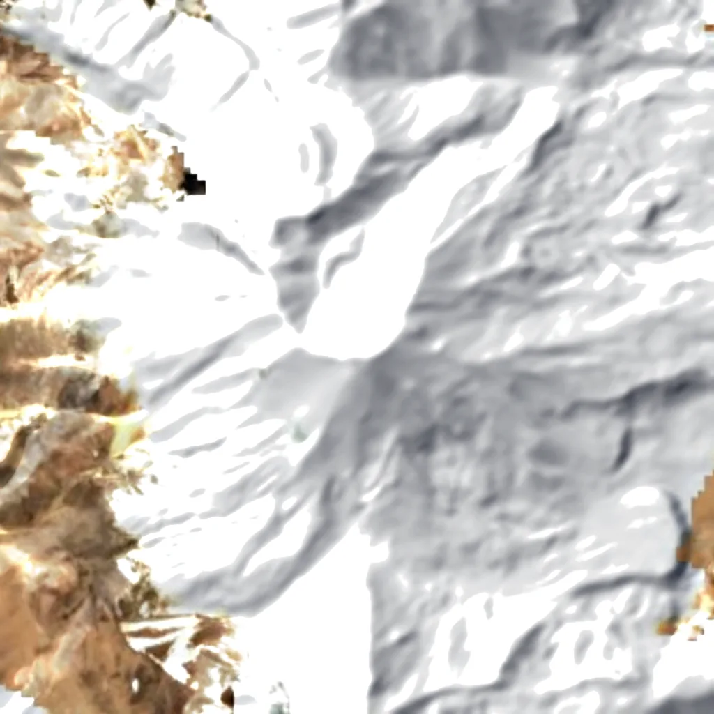 Acotango seen from above (Sentinel-2)