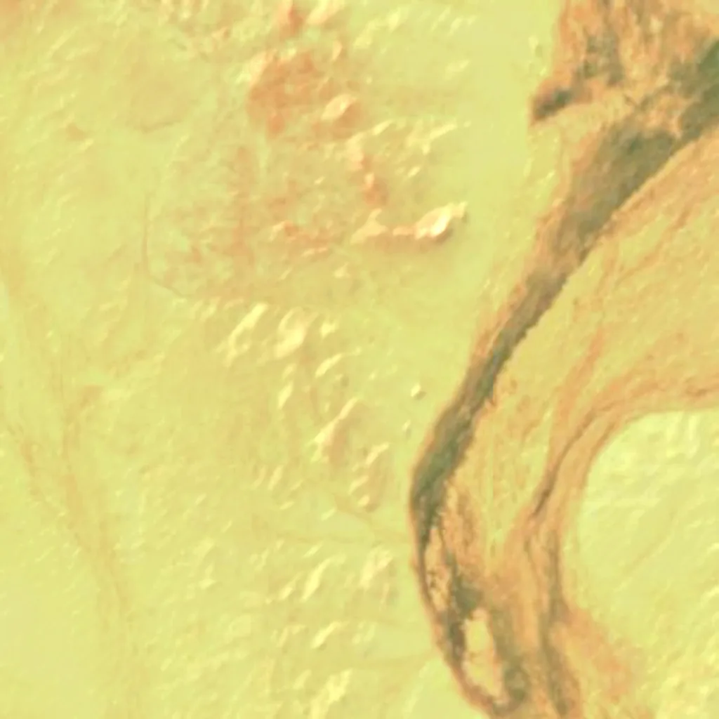 Adrar des Ifoghas seen from above (Sentinel-2)