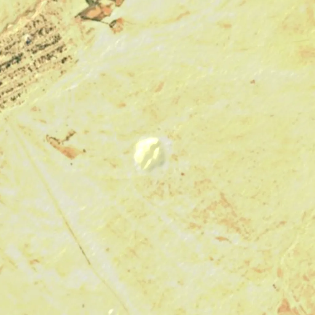 Altyndepe seen from above (Sentinel-2)