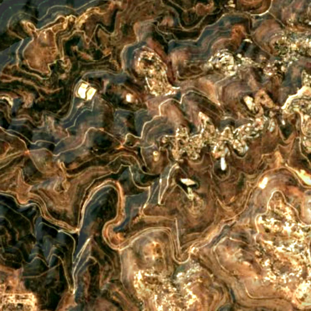 Arthur Rubinstein lookout seen from above (Sentinel-2)