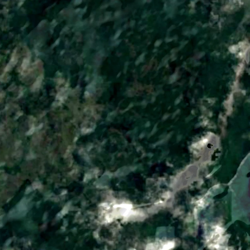 Auyán Tepuy seen from above (Sentinel-2)