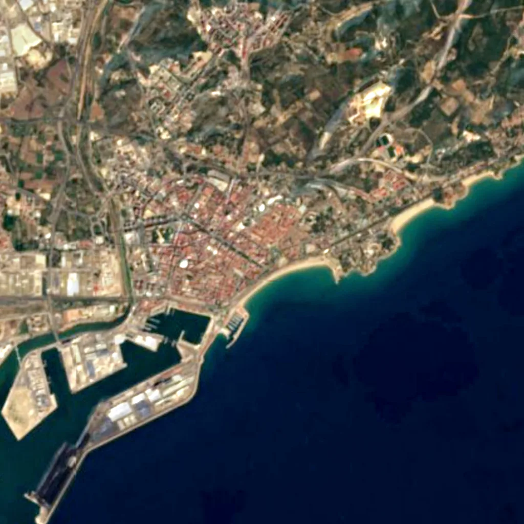 Balcó del Mediterrani seen from above (Sentinel-2)