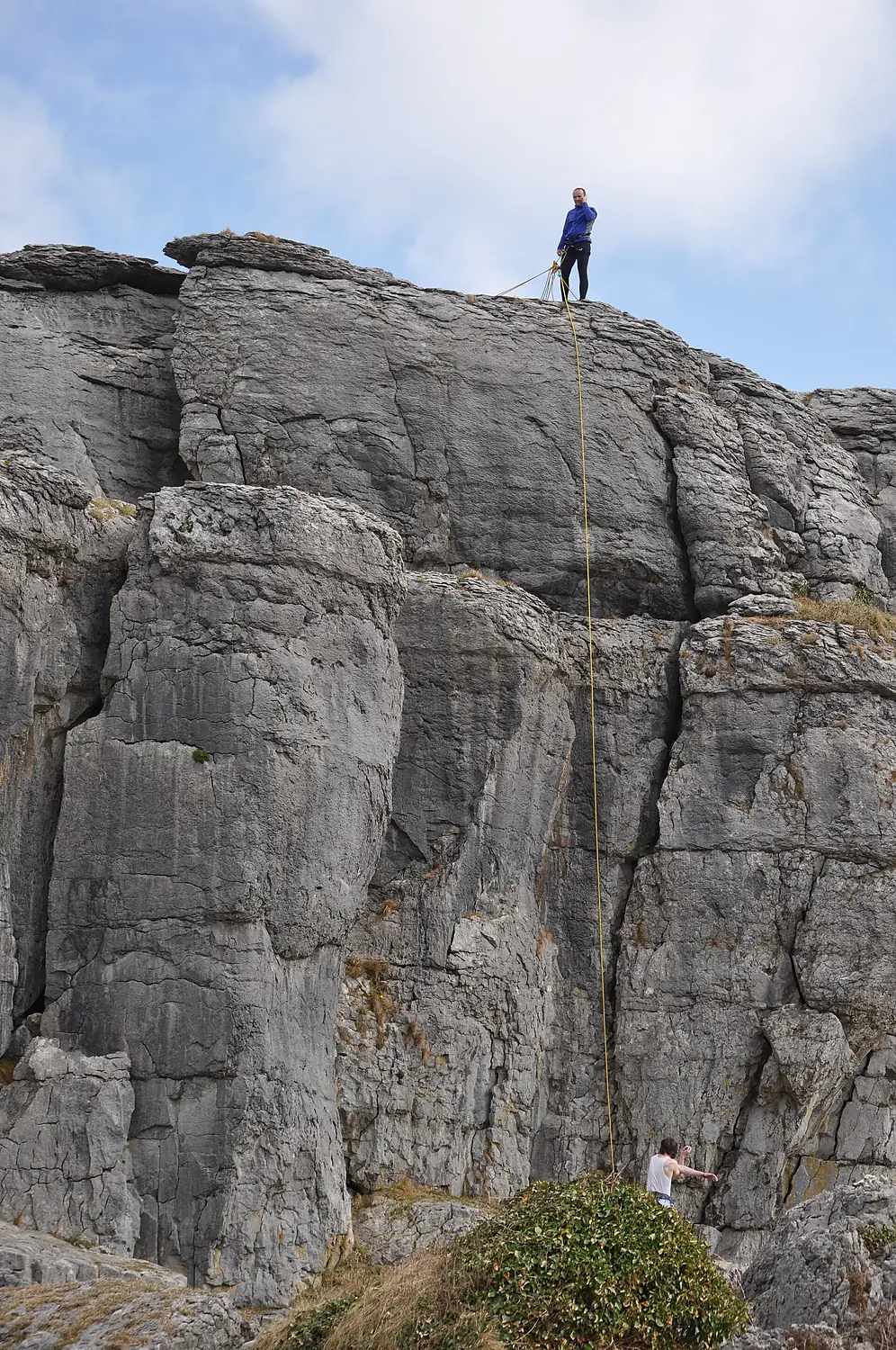 Rock Climbing Ballyryan Ireland 01
