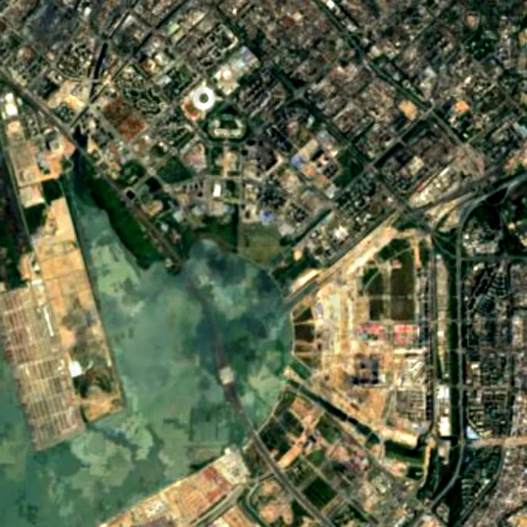 Bay Glory seen from above (Sentinel-2)