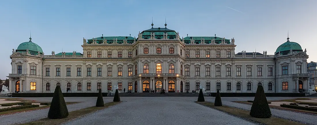 Palacio Belvedere, Viena, Austria, 2020-02-01, DD 87-89 HDR