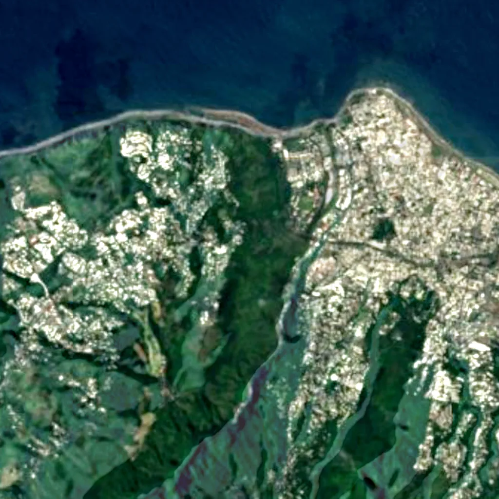 Belvédère des Trois Bancs seen from above (Sentinel-2)