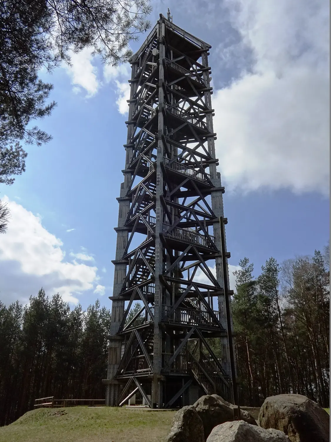 Aussichtsturm Blumenthal März 2015