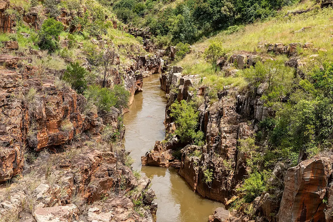 Blyde River Canyon Nature Reserve (ZA), Blyde River, Bourke's Luck Potholes, Blyde River Canyon -- 2024 -- 0024