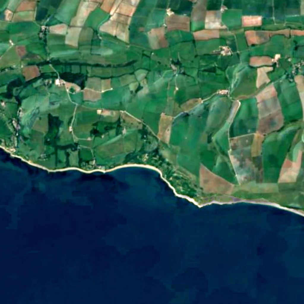 Burning Cliff seen from above (Sentinel-2)