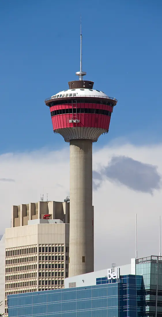 Calgary Tower (8033515499) straightened 2012