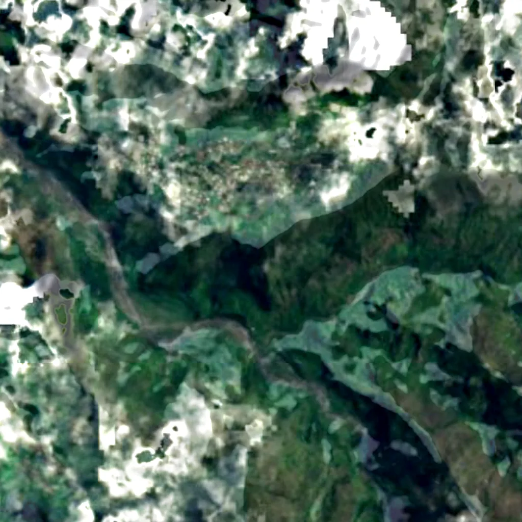 Cap Noir seen from above (Sentinel-2)