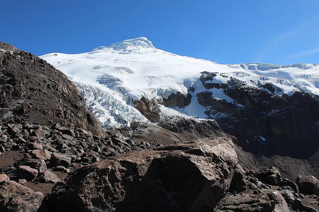Nevado Cayambe Ecuador