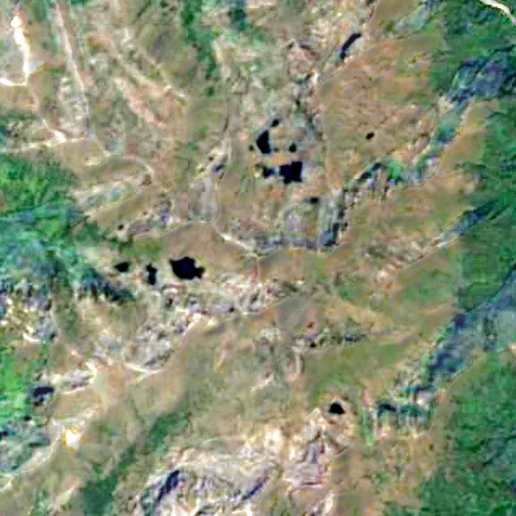 Cerro Chirripó seen from above (Sentinel-2)