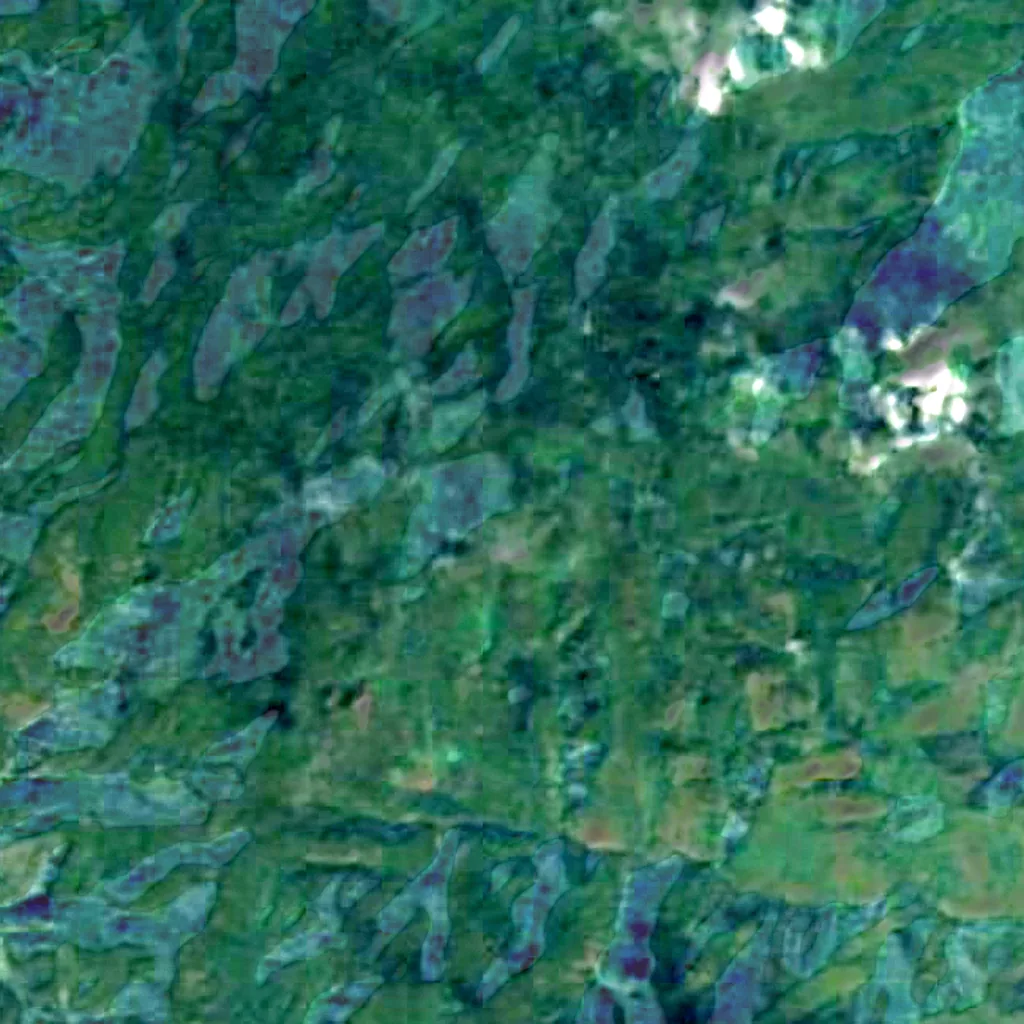 Cerro Las Minas seen from above (Sentinel-2)