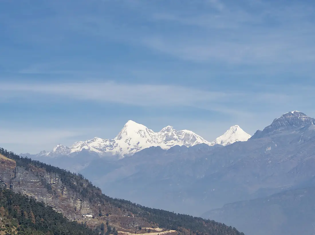 Chomolhari from Chelela
