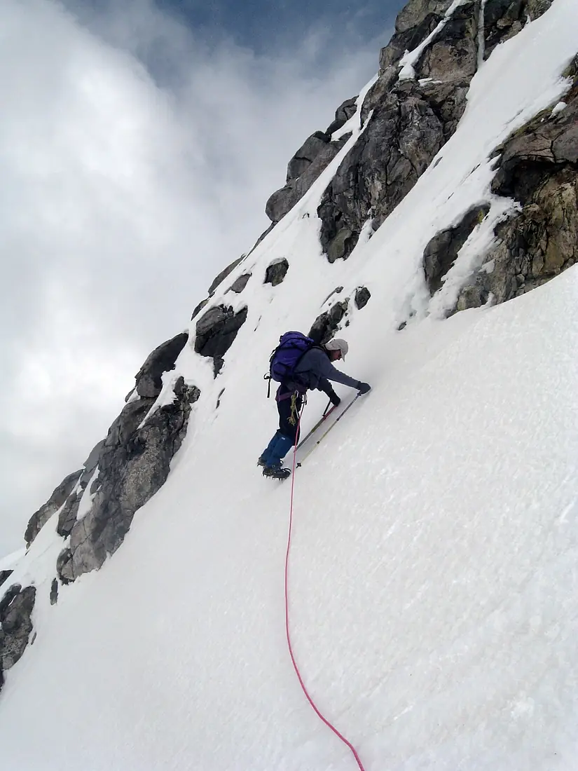 Pico de Orizaba traverse of crater rim