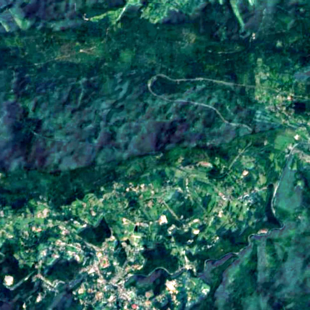 Death Curve seen from above (Sentinel-2)