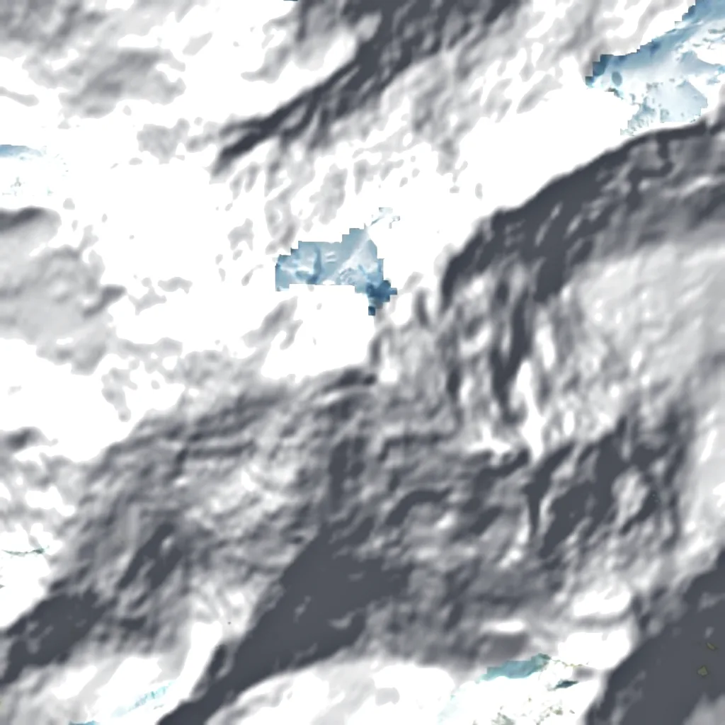 Denali seen from above (Sentinel-2)