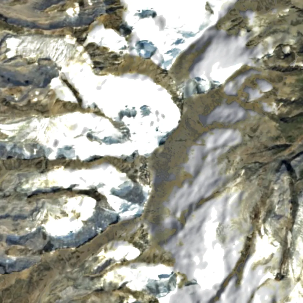 Dom seen from above (Sentinel-2)