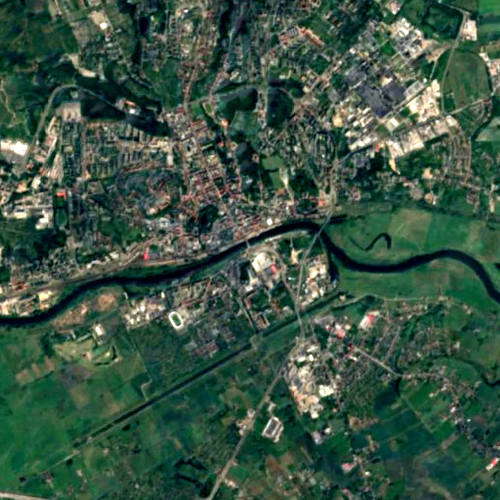 Dominanta seen from above (Sentinel-2)