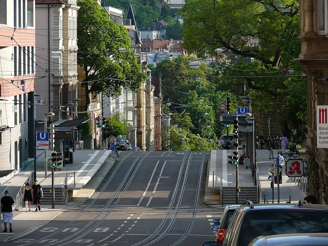 Stadtbahnhaltestelle Eugensplatz