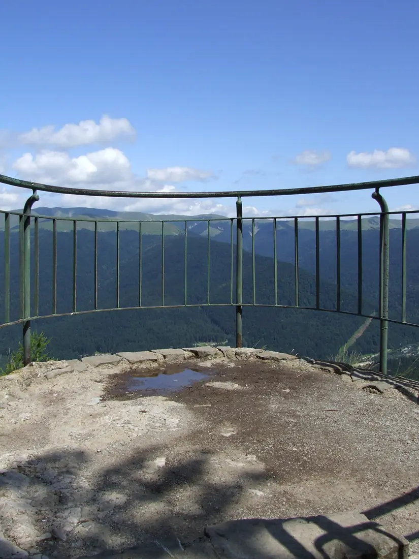 Franz Joseph Cliff - observation point