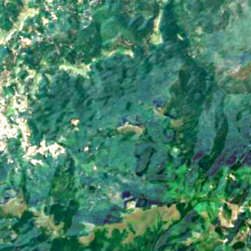 Frog Hill View Point seen from above (Sentinel-2)