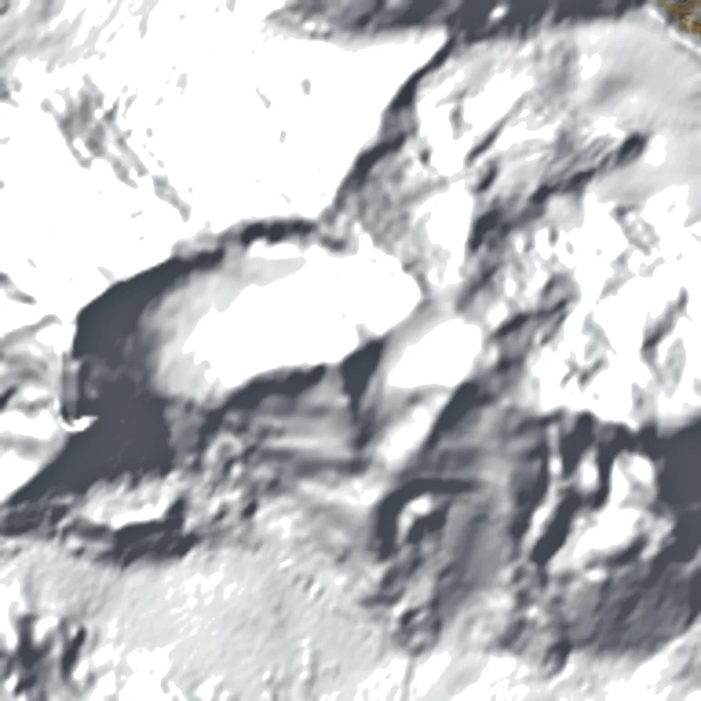 Gasherbrum III seen from above (Sentinel-2)