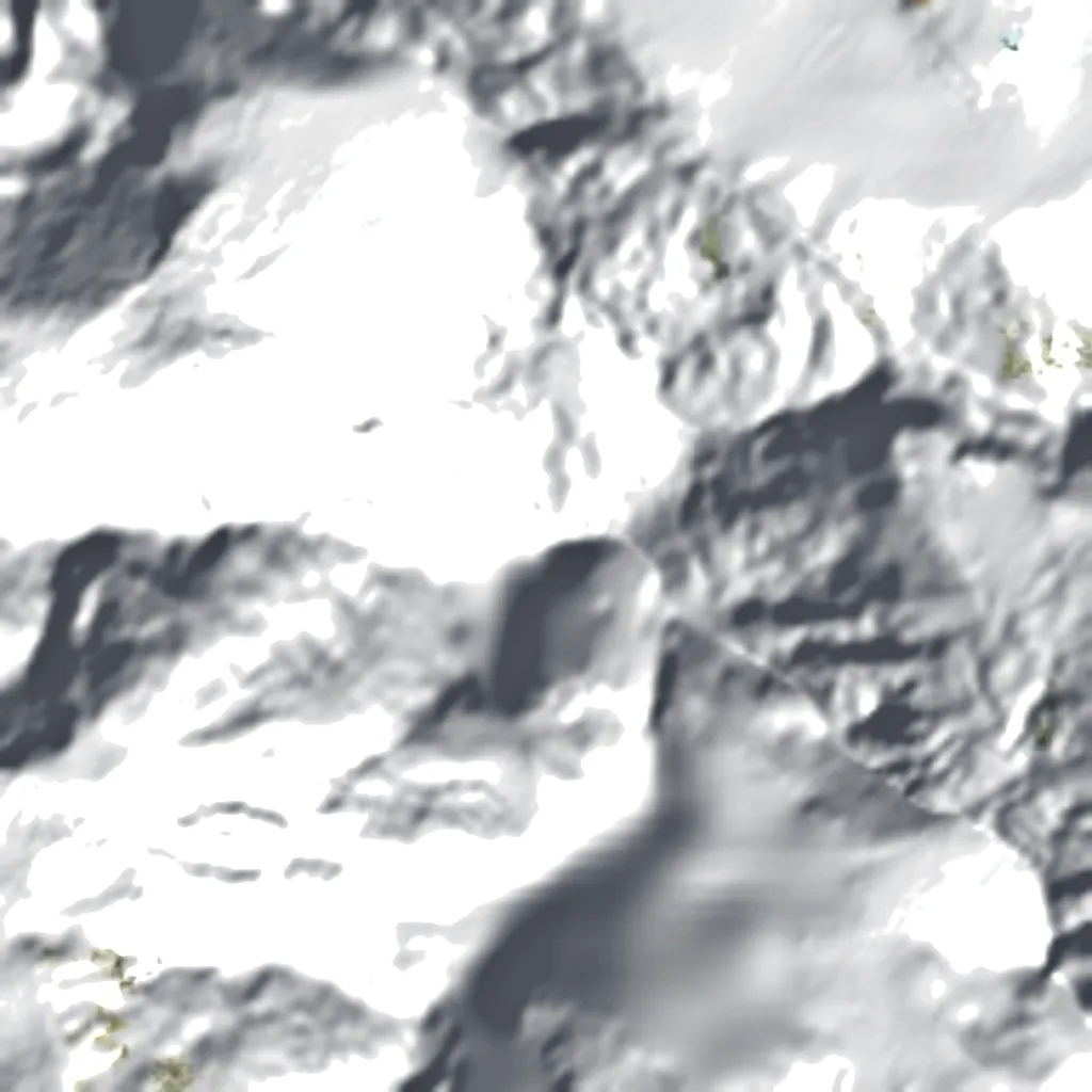 Gasherbrum seen from above (Sentinel-2)