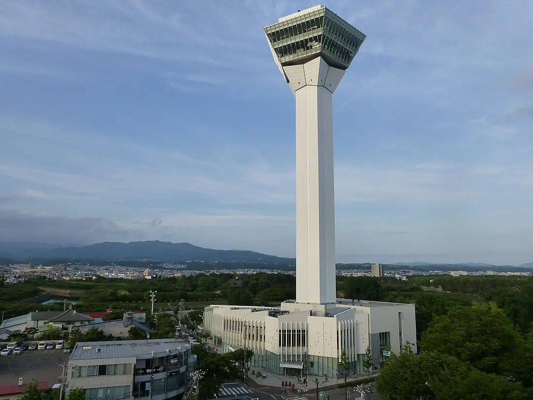 Goryo-kaku tower (五稜郭タワー） Hakodate Hokkaido Japan - panoramio