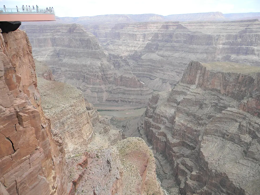 Grand Canyon West Rim Eagle Point Skywalk Colorado River
