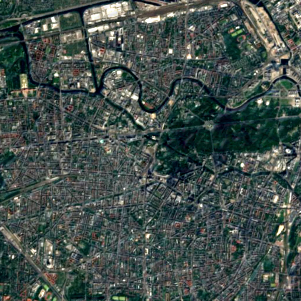 Great Berlin Wheel seen from above (Sentinel-2)
