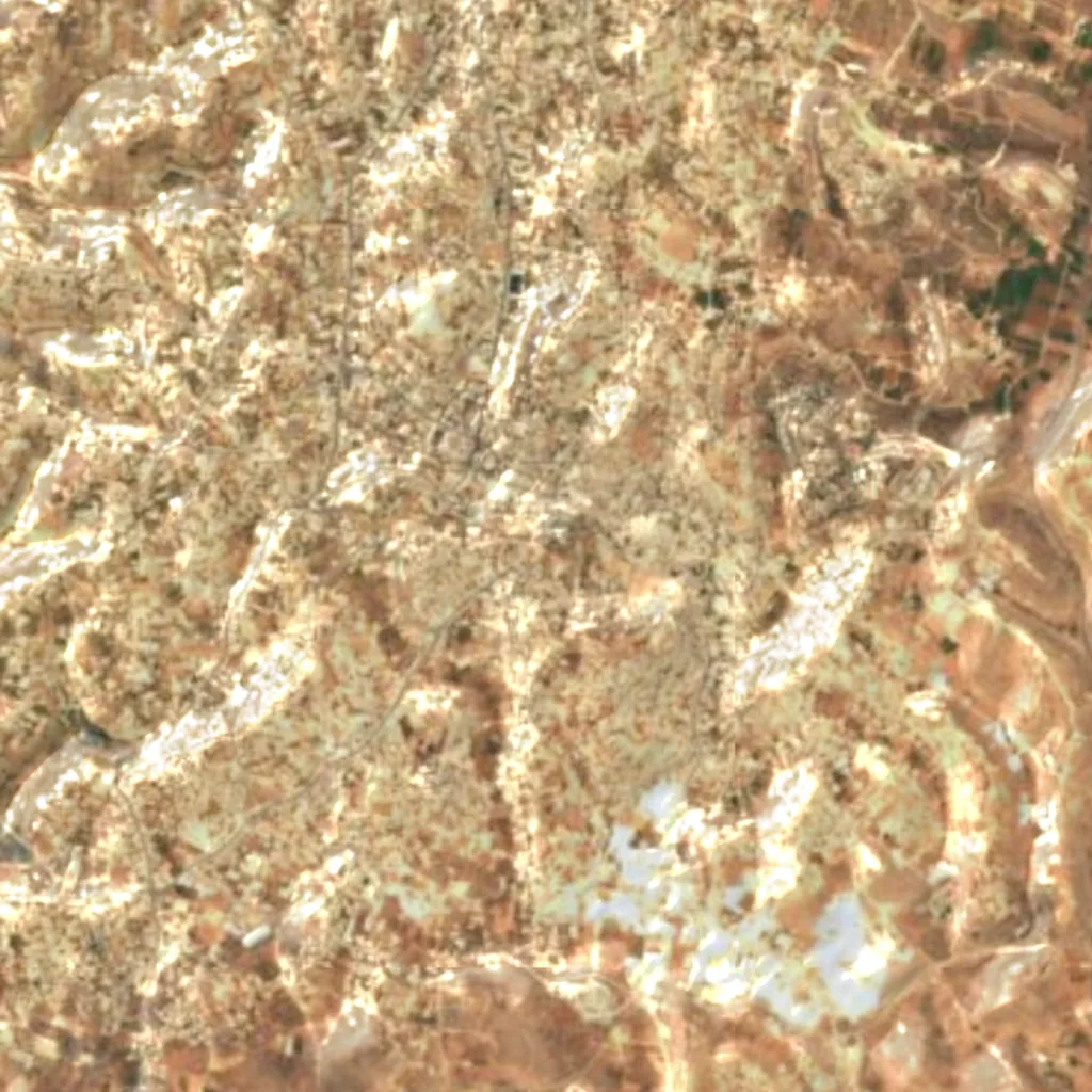 Hebron Observatory seen from above (Sentinel-2)