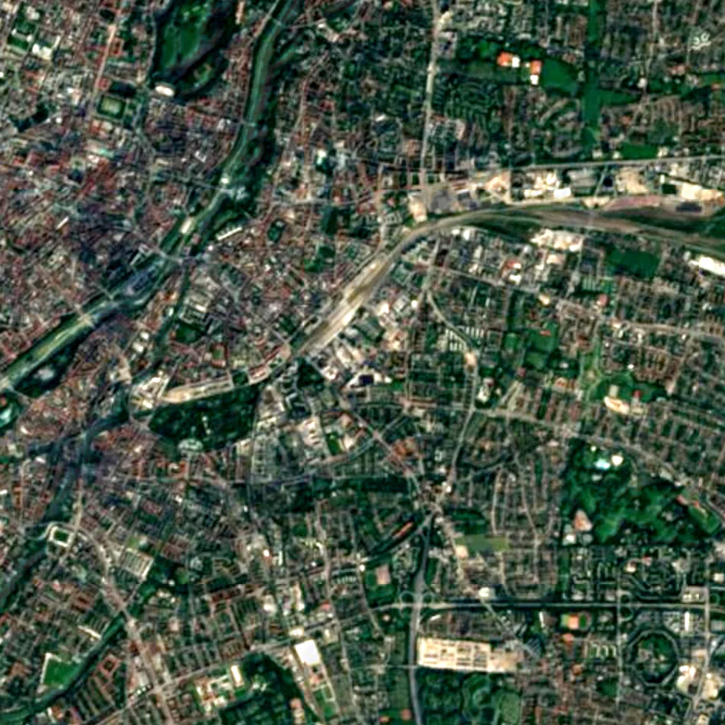 Hi-Sky seen from above (Sentinel-2)