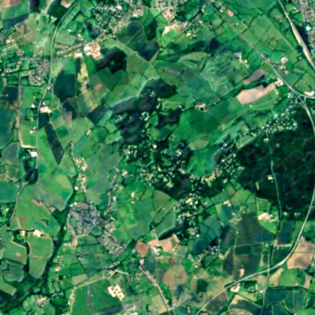 Jarn Mound seen from above (Sentinel-2)
