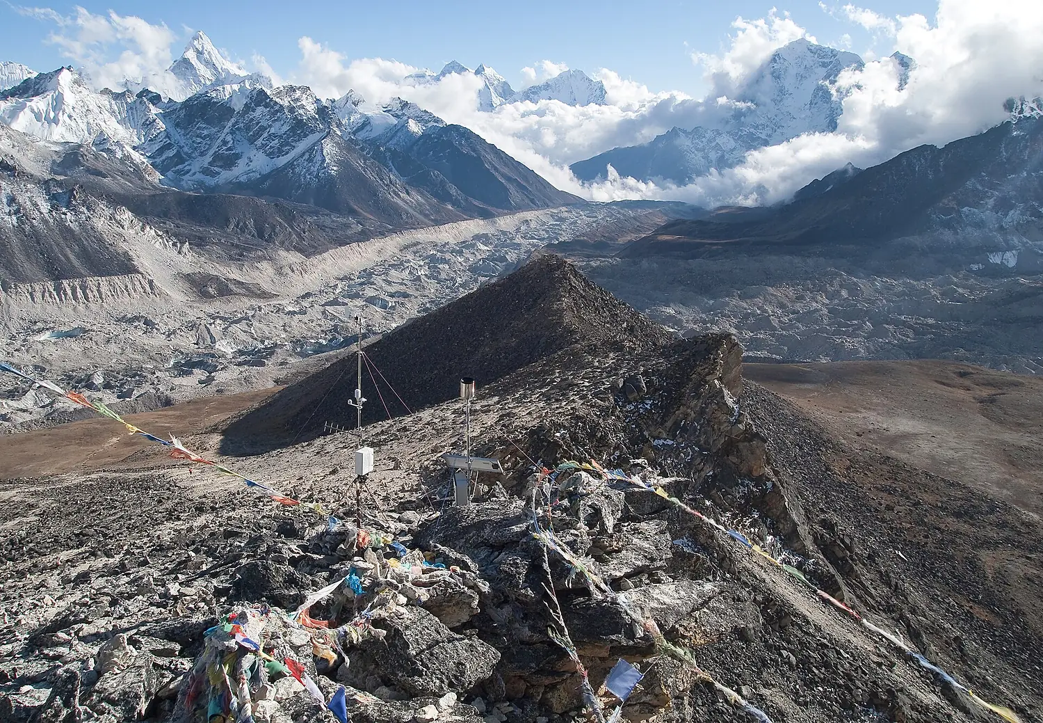 Kala Patthar Mountain, Nepal, Asia