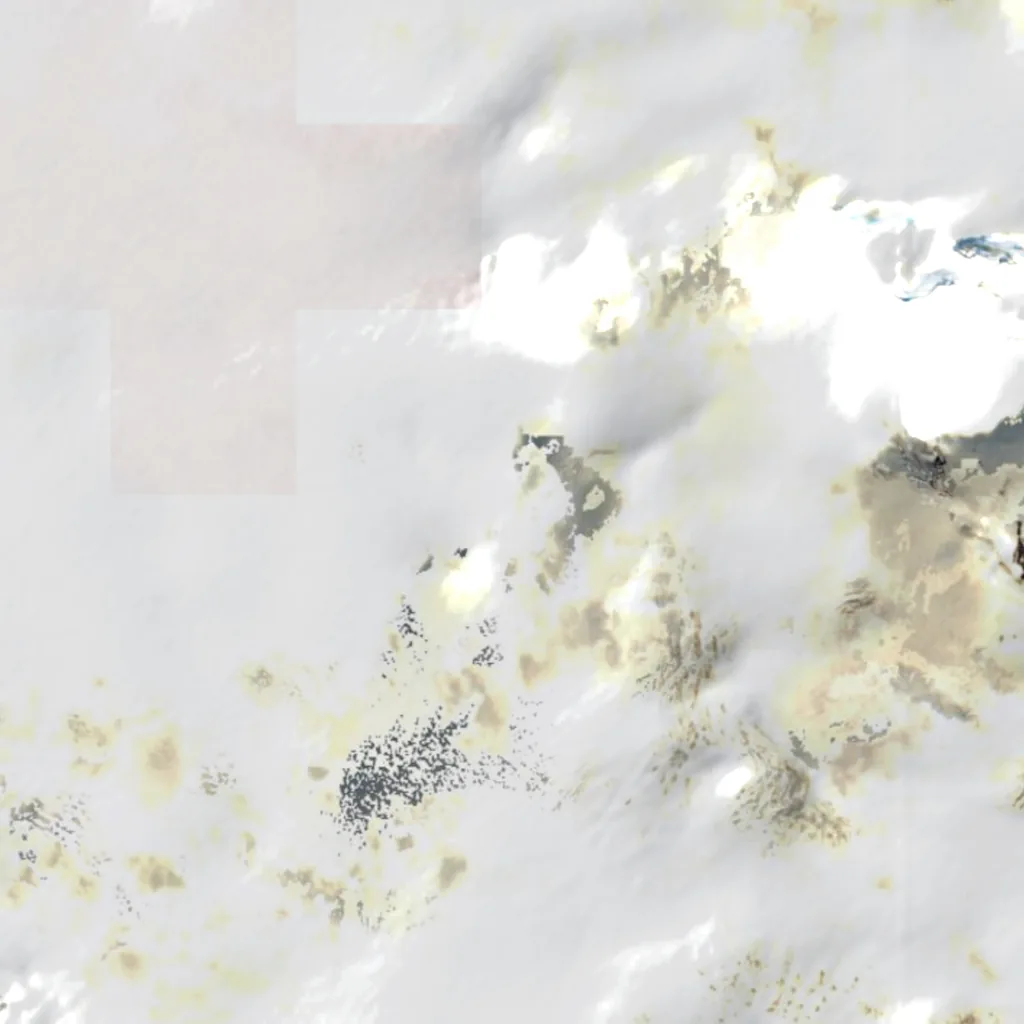 Katla seen from above (Sentinel-2)