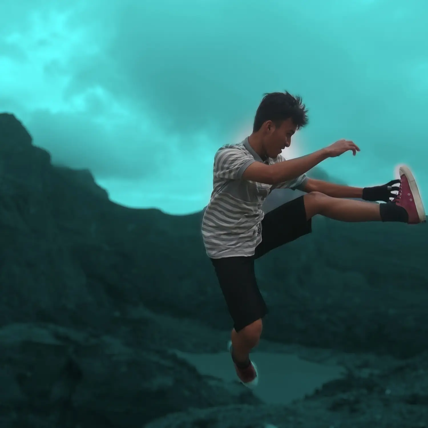 Kawah Gunung Kelud Kediri