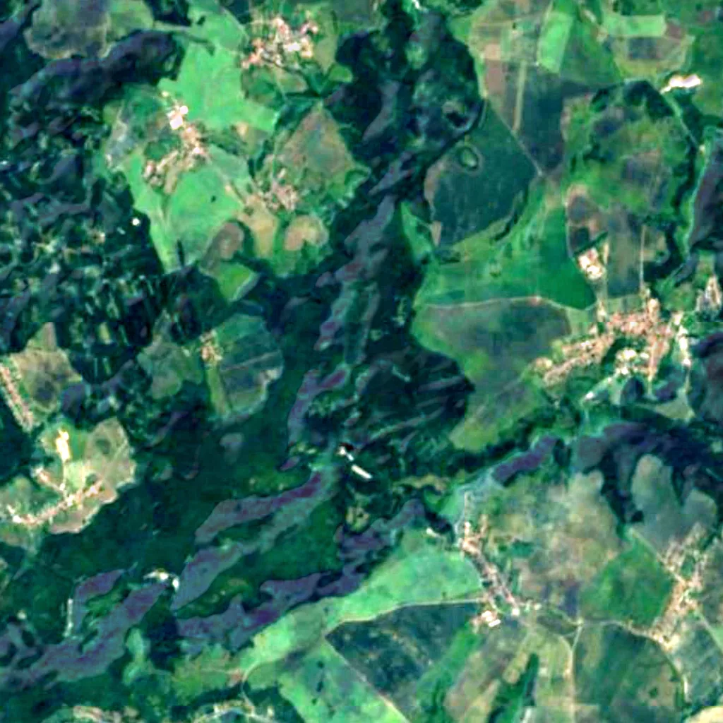 Koňský spád seen from above (Sentinel-2)