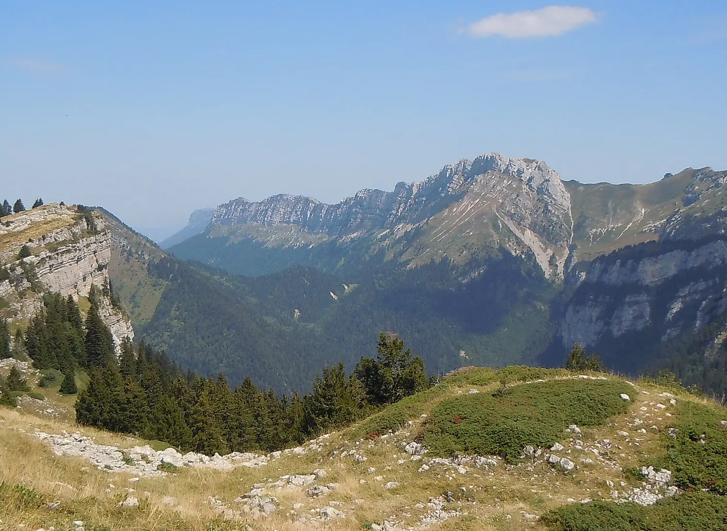 Lances de Malissard depuis le Pravouta