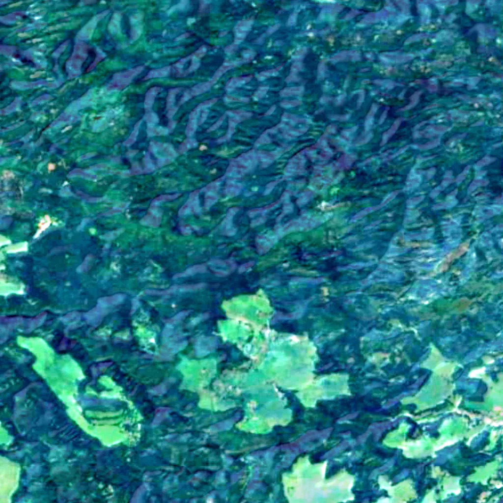 Malá Pravčická brána seen from above (Sentinel-2)