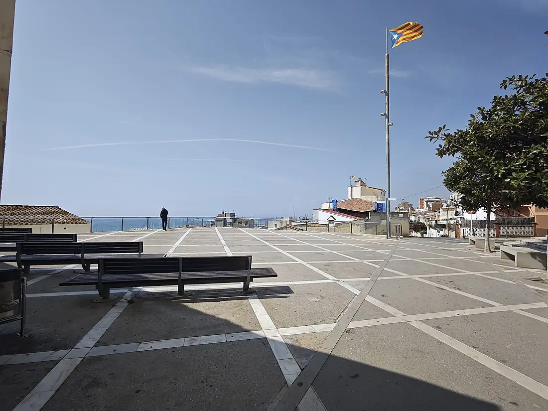 Mirador de la plaça de l'Església al Masnou