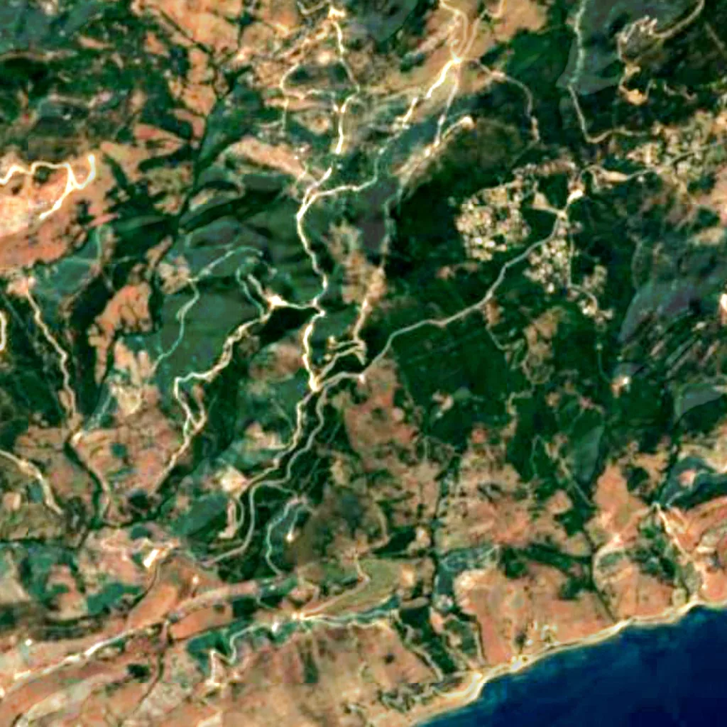 Mirador del Estrecho seen from above (Sentinel-2)