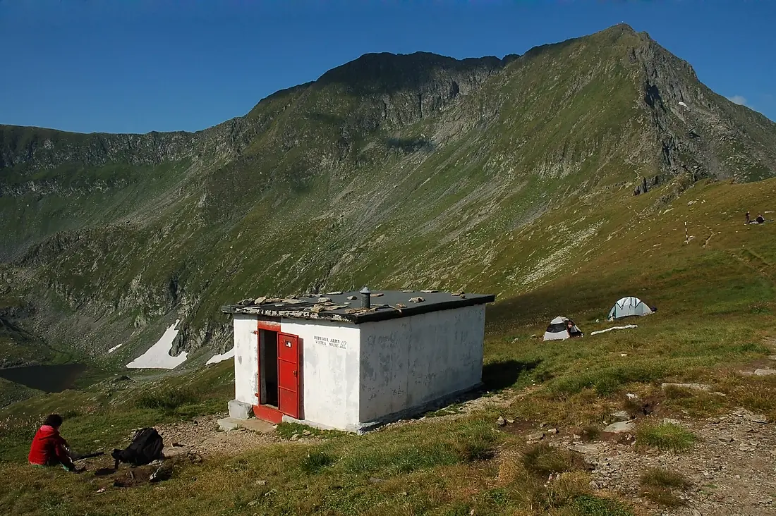 Moldoveanu and Vistea Mare from the south