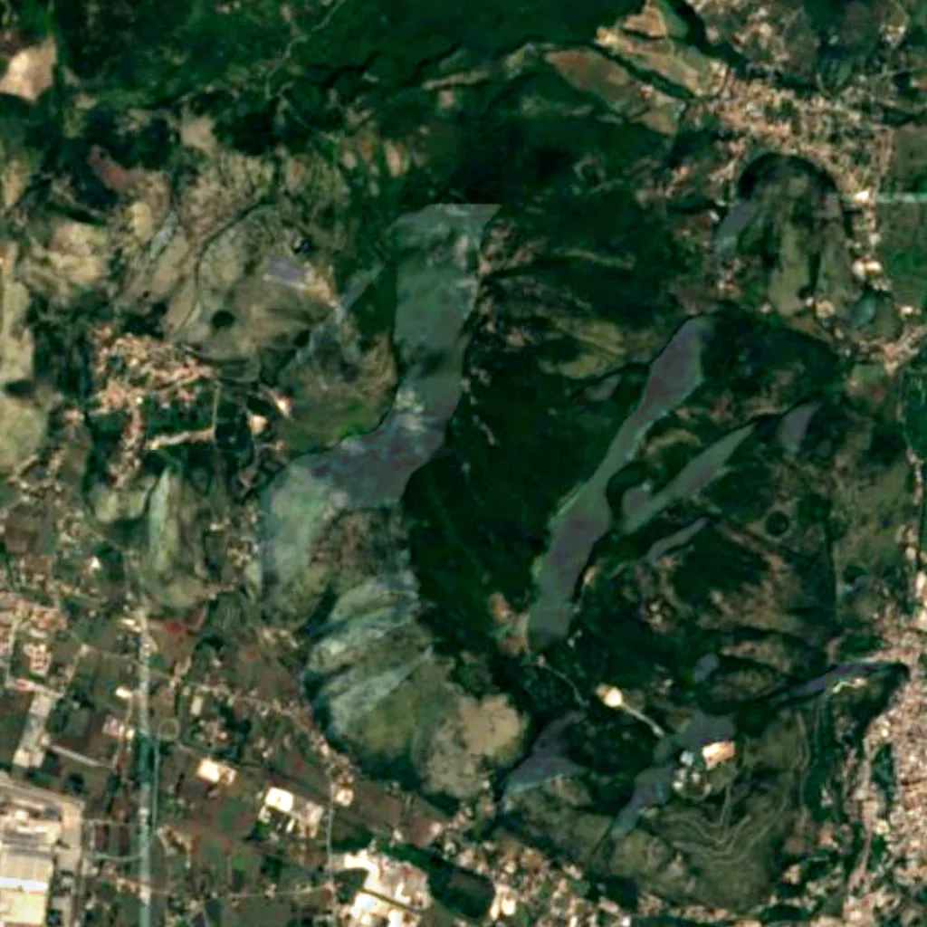 Monte Cassino seen from above (Sentinel-2)