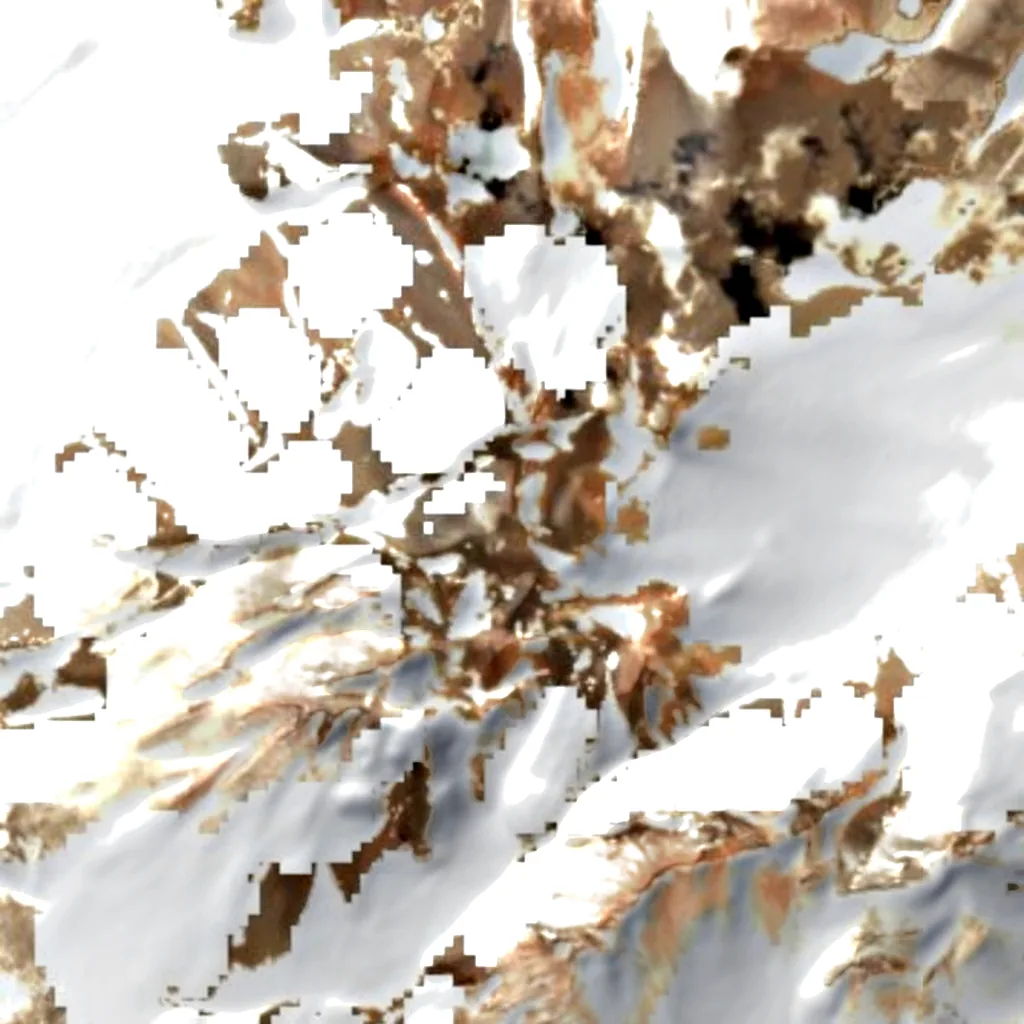 Monte Pissis seen from above (Sentinel-2)