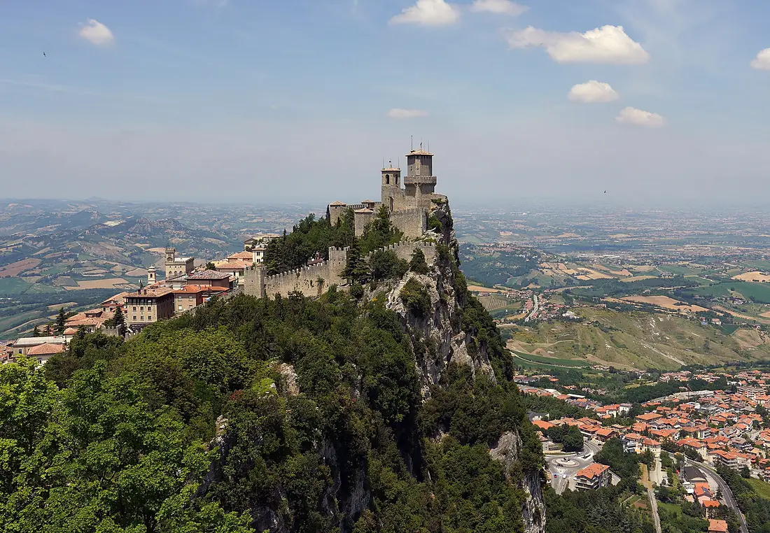 View of Mount Titano - San Marino