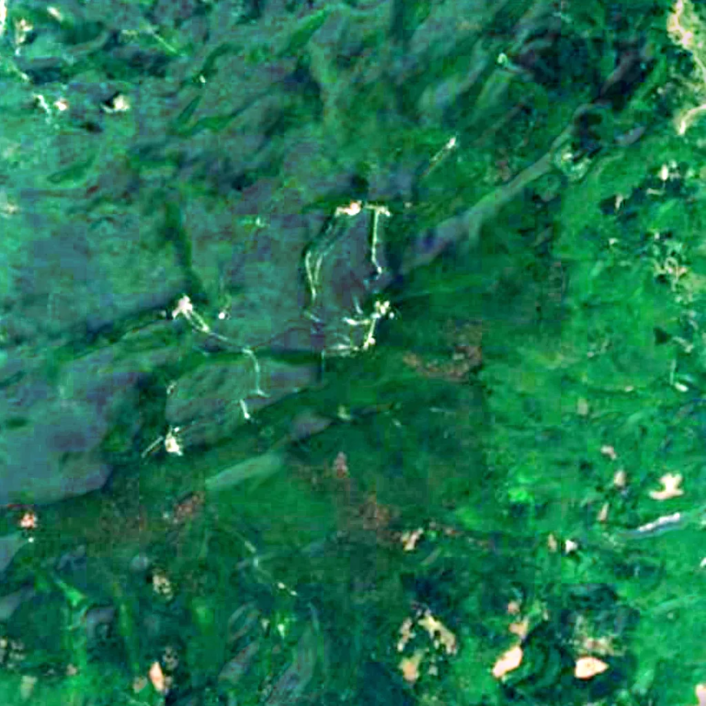 Mount Amiata seen from above (Sentinel-2)