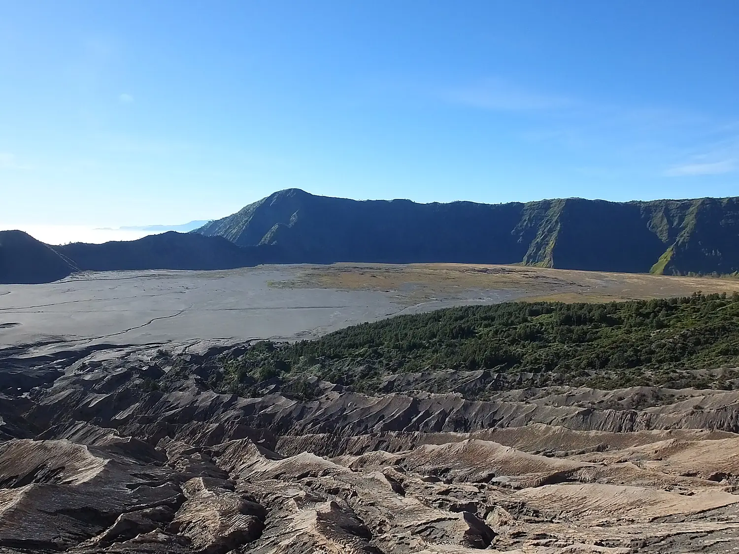 Bromo Caldera Rim towards B-29